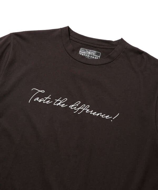 《WEB限定》[TULLY’S COFFEE×NU]スローガンロゴTシャツ