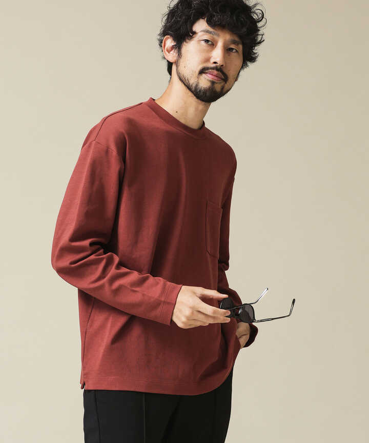 《イヤな臭いを軽減》Anti SmellルーズフィットロングスリーブTシャツ