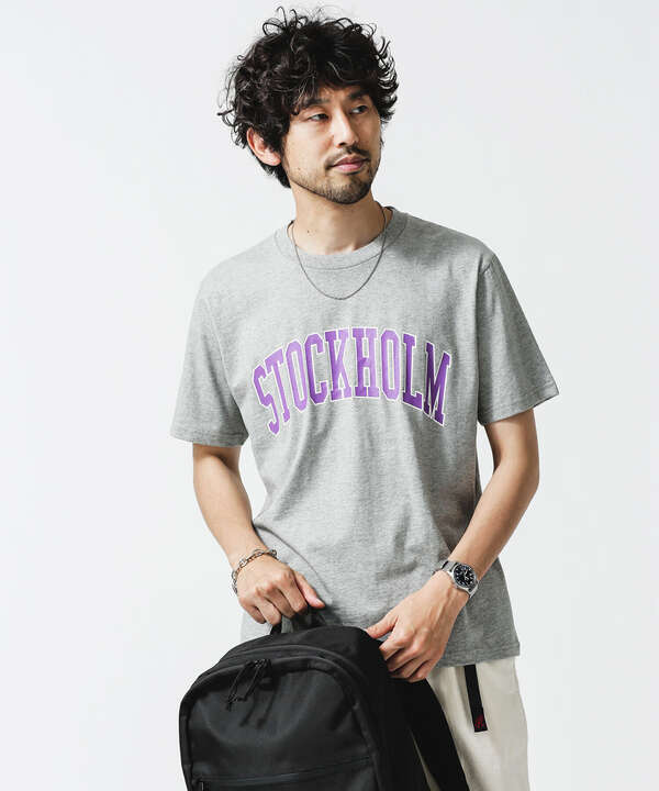 グリーンシティビッグプリントTシャツ