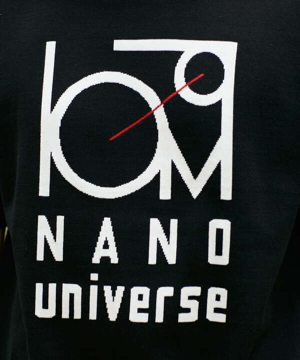 LB.02/SIDE SLOPE×NANO universe ロゴニット