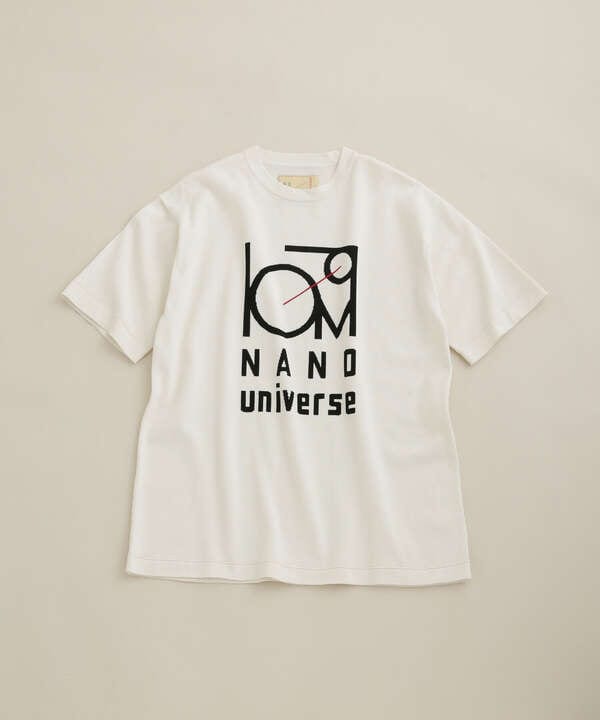 LB.02/SIDE SLOPE×NANO universe ロゴニット