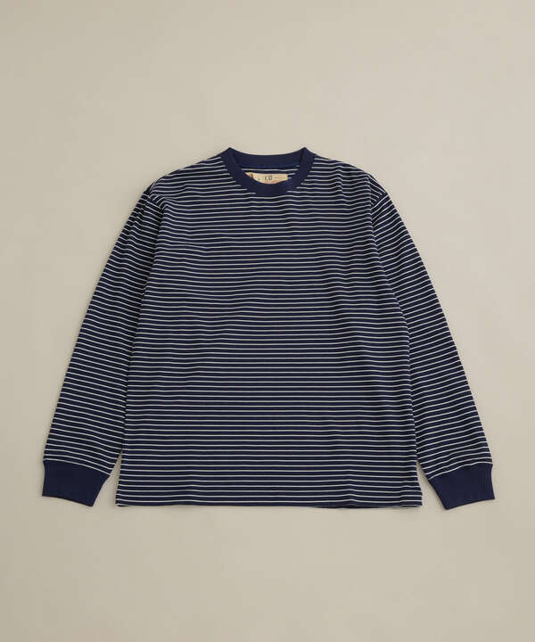 LB.03/ラッセル編みボーダーTシャツ