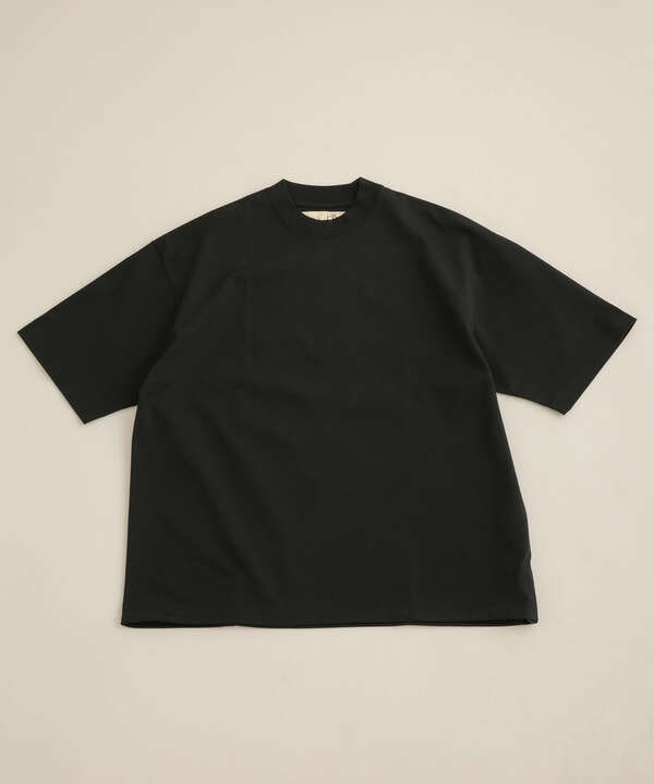 LB.03/スーピマコットンワイドモックネックTシャツ