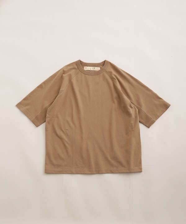 LB.03/ガゼットラグランクルーネックTシャツ