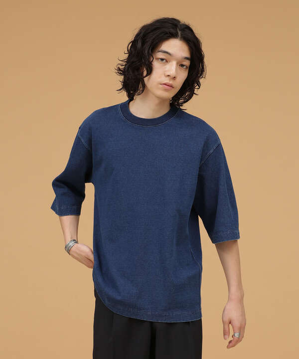 60sビンテージ60s ビンテージ ■ クルーネック コットン 100% 長袖 Tシャツ ( L