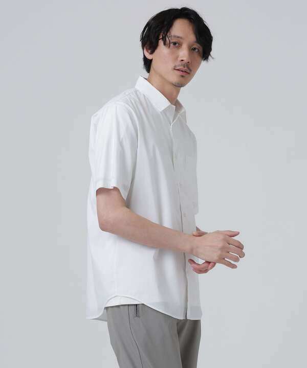 LB.03/「ICE FLOW LINEN」レギュラーカラーシャツ 半袖