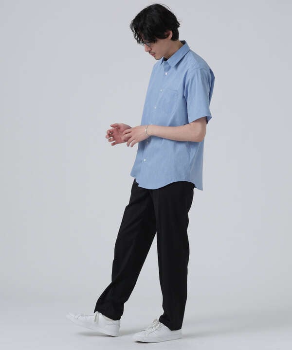 LB.03/「ICE FLOW LINEN」レギュラーカラーシャツ 半袖