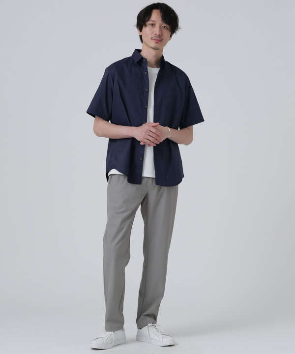 LB.03/「ICE FLOW LINEN」レギュラーカラーシャツ 半袖