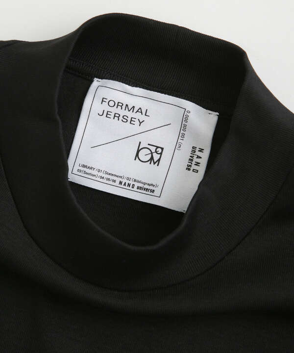 LB.03/｢FORMAL JERSEY｣モックネックカットソー半袖