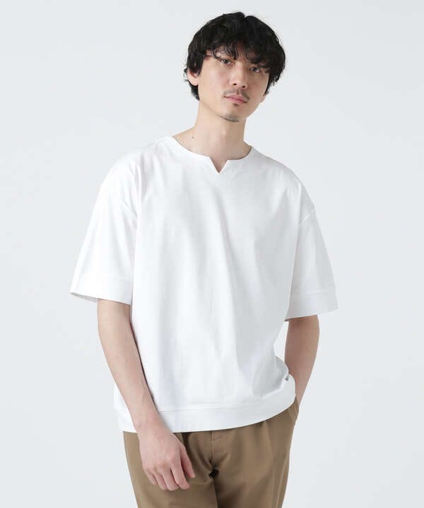 LB.03/50/-シルケットスムースキーネックＴシャツ（6683124223