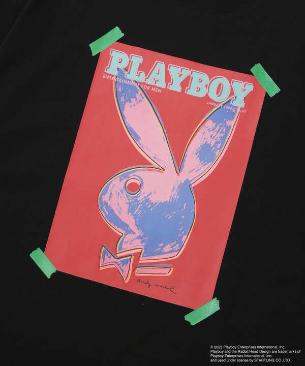 LB.03/「PLAYBOY別注」Andy Warhol Tシャツ