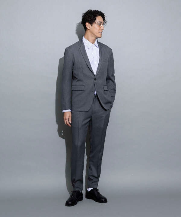 「N TROUSERS」セットアップ　ライトウーリッシュツイル