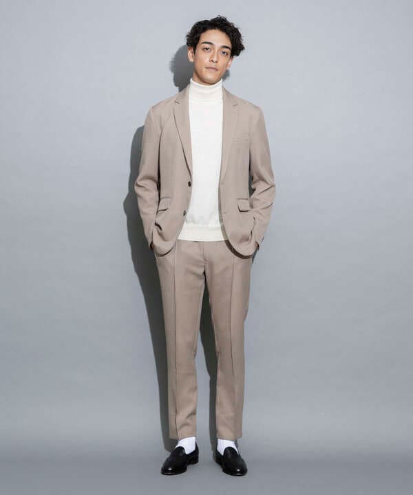 「N TROUSERS」セットアップ　ライトウーリッシュツイル