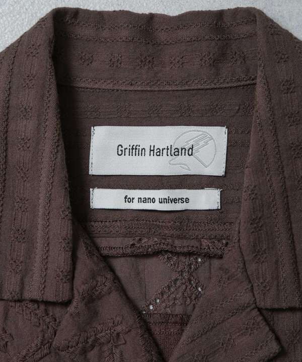「GriffinHartland」別注製品染めドビーシャツ