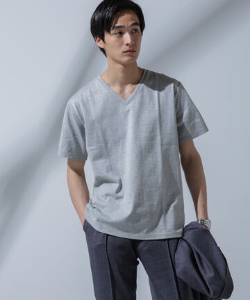 Anti Soaked(R)  汗染み防止 VネックTシャツ