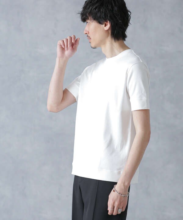 「FORMAL JERSEY」クルーネックカットソー半袖