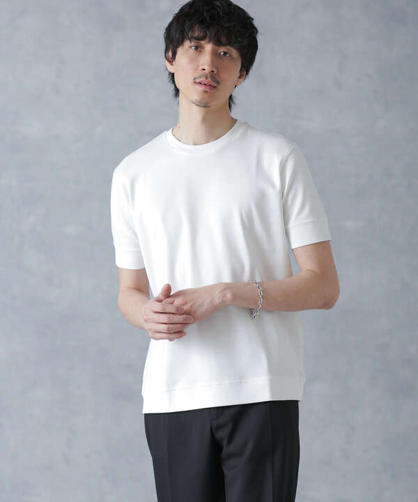 「FORMAL JERSEY」クルーネックカットソー半袖