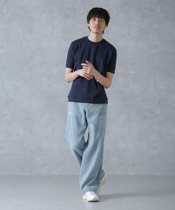 「FORMAL JERSEY」クルーネックカットソー半袖