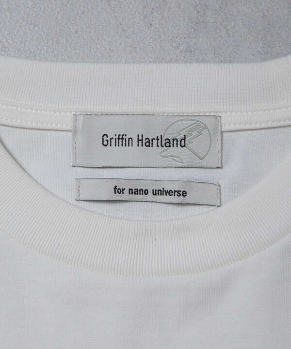 「GriffinHartland」別注ロゴプリントTシャツ
