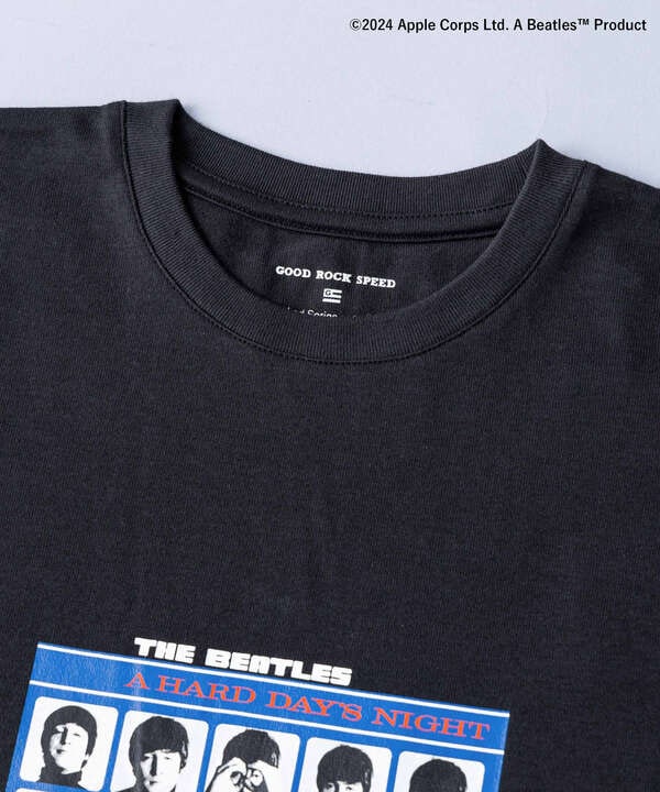 GOOD ROCK SPEED×Anti Soaked(R)  汗染み防止 「THE BEATLES」3 クルーネックビッグTシャツ