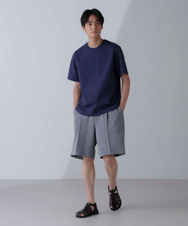 「N SHORTS」ショーツ  シャドーグレンチェック