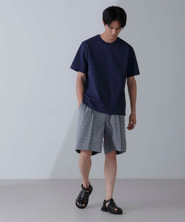 「N SHORTS」ショーツ  シャドーグレンチェック