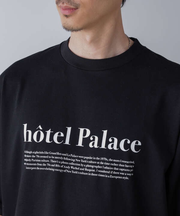 「HOTEL PALACE(オテルパラス)」COVEROSS(R) ブランドロゴTシャツ