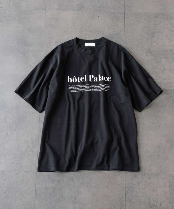 「HOTEL PALACE(オテルパラス)」COVEROSS(R) ブランドロゴTシャツ