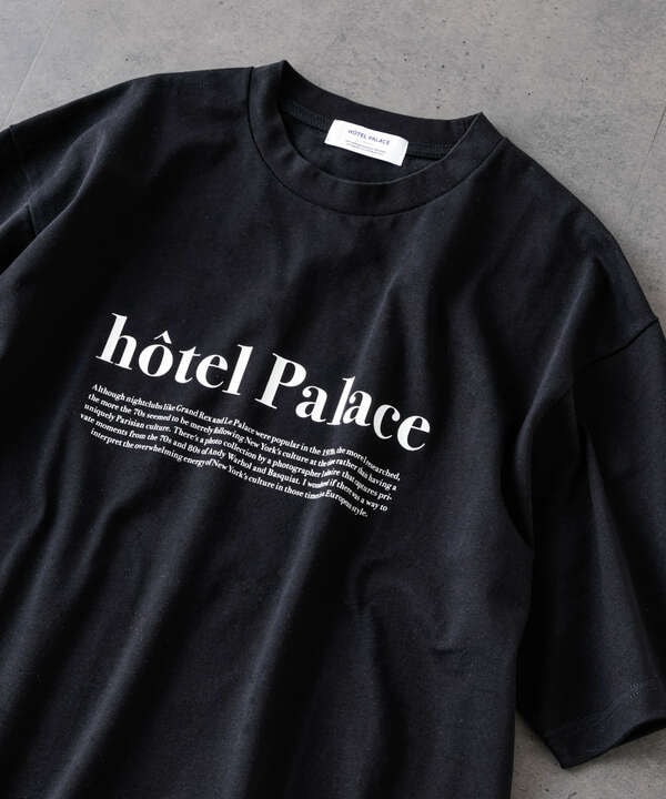 「HOTEL PALACE(オテルパラス)」COVEROSS(R) ブランドロゴTシャツ