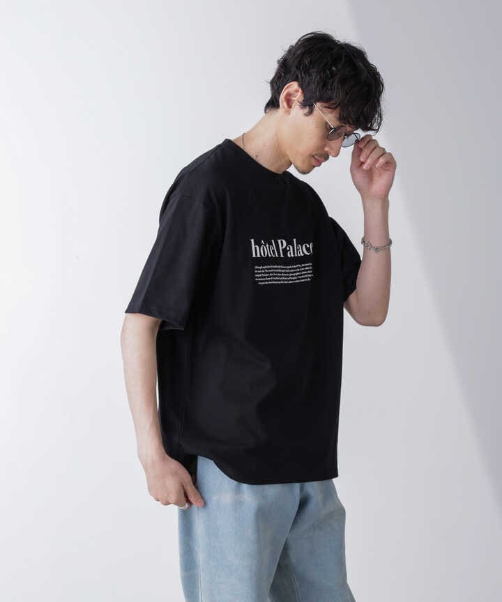 「HOTEL PALACE(オテルパラス)」COVEROSS(R) ブランドロゴTシャツ