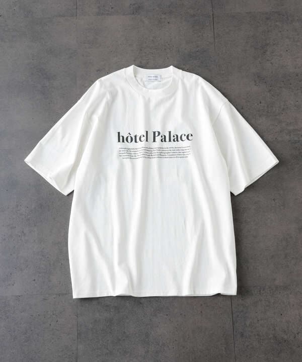 「HOTEL PALACE(オテルパラス)」COVEROSS(R) ブランドロゴTシャツ