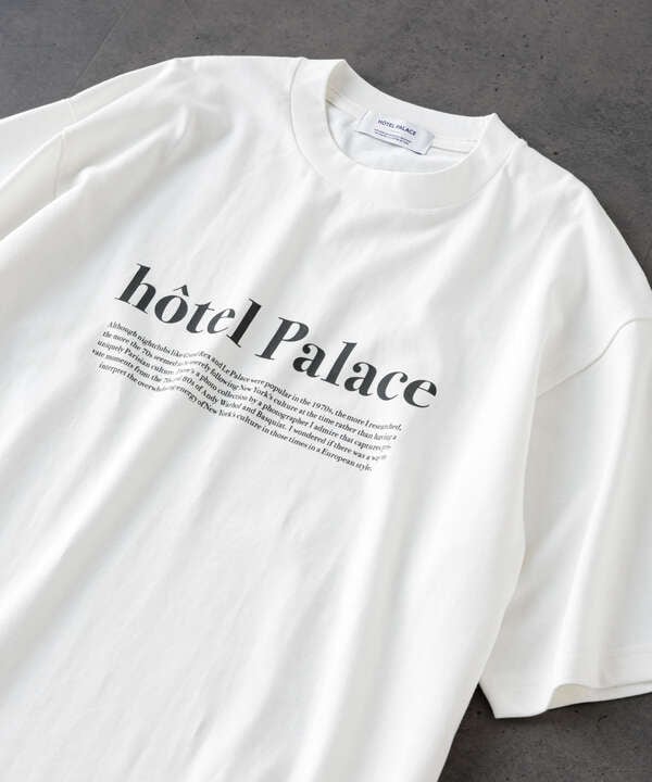 「HOTEL PALACE(オテルパラス)」COVEROSS(R) ブランドロゴTシャツ