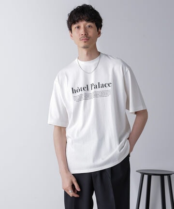 「HOTEL PALACE(オテルパラス)」COVEROSS(R) ブランドロゴTシャツ