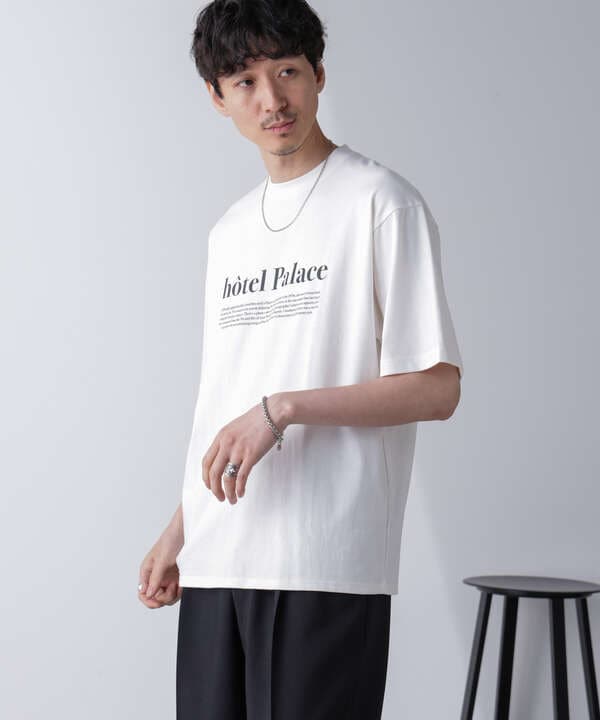 「HOTEL PALACE(オテルパラス)」COVEROSS(R) ブランドロゴTシャツ