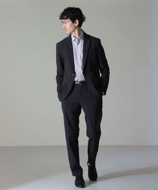 ｢N TROUSERS BASIC｣RENU(R)撥水ダブルフェイスストレッチパンツ(セットアップ可)