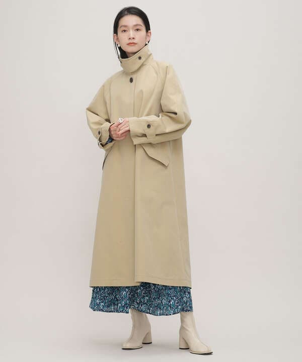 新作モデル ステンカラーコート overcoat chained up cut lee ronXimon 