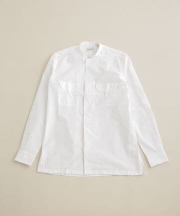 ＢＡＬＩ　ＧＬＴ　スタンドカラー２ポケットコットンシャツ