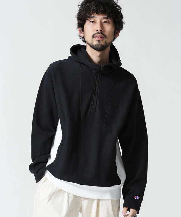 EXAMPLE champion XL hoodie【赤】