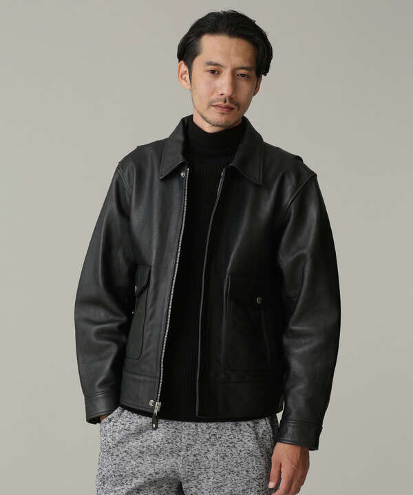 SCHOTT  nanouniverse  別注 WESTERN JACKETレザー