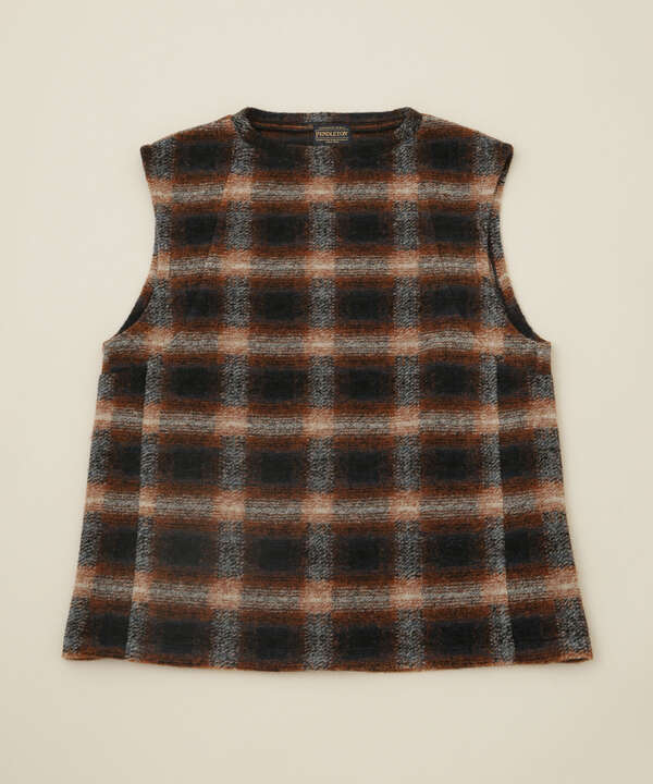 PENDLETON/別注 Raglan Over Vest（6702222141） | NANO universe