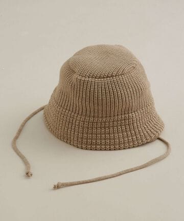 Ｅａｒ－Ｐａｄ　Ｋｎｉｔ　Ｂｕｃｋｅｔ　Ｈａｔ