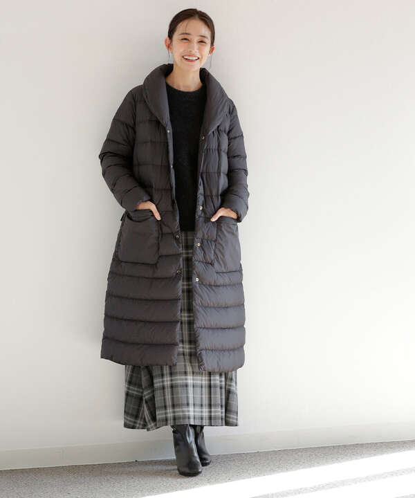 WOOLRICH/ELIS COAT ライトダウンロングコート（6711214019） | NANO