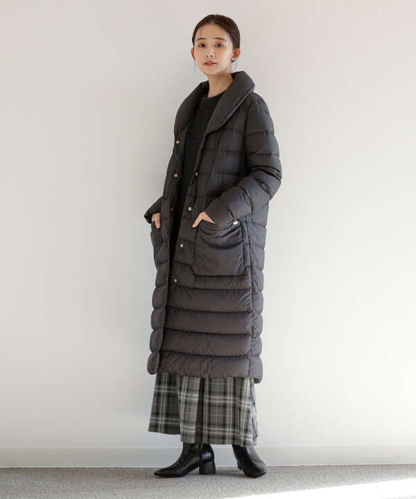 WOOLRICH/ELIS COAT ライトダウンロングコート（6711214019） | NANO