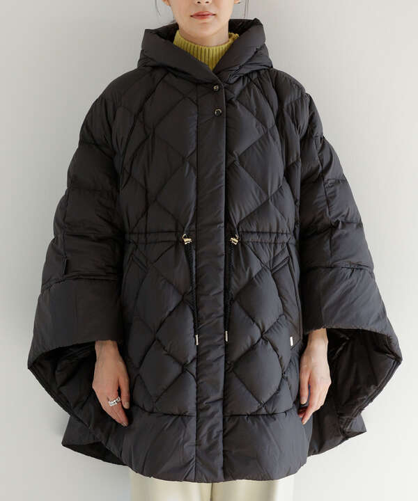 WOOLRICH/ELIS CAPE ライトダウンキルティングケープ（6711214020