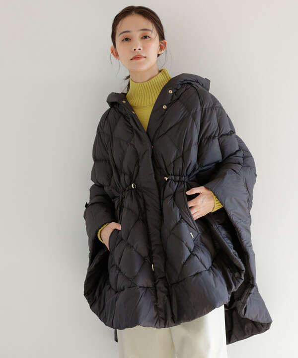 WOOLRICH/ELIS CAPE ライトダウンキルティングケープ（6711214020