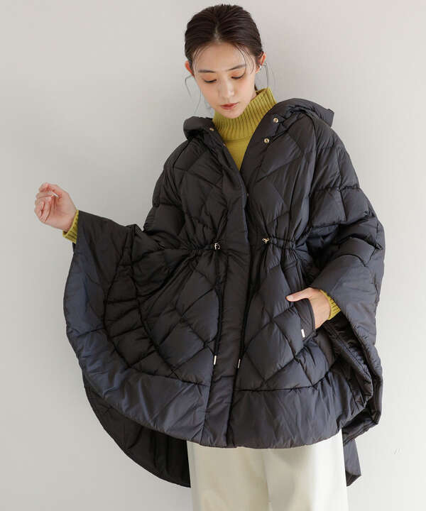 WOOLRICH/ELIS CAPE ライトダウンキルティングケープ（6711214020