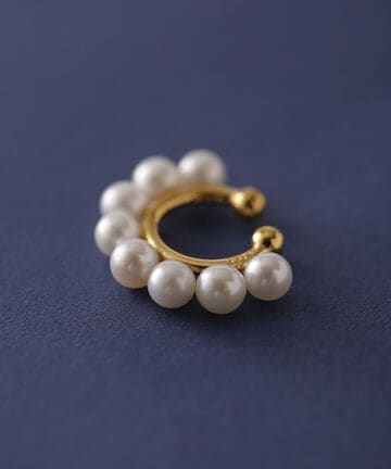 ReFaire/Eight Pearls Ear Cuff