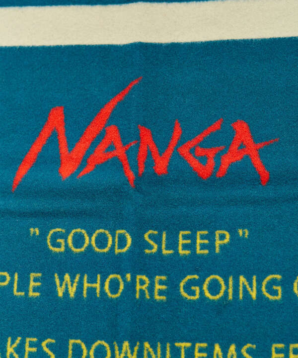 NANGA/コットンウールジャカード織ブランケット