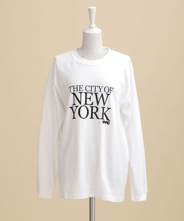 GOOD ROCK SPEED/NYC ロゴ ロングTシャツ