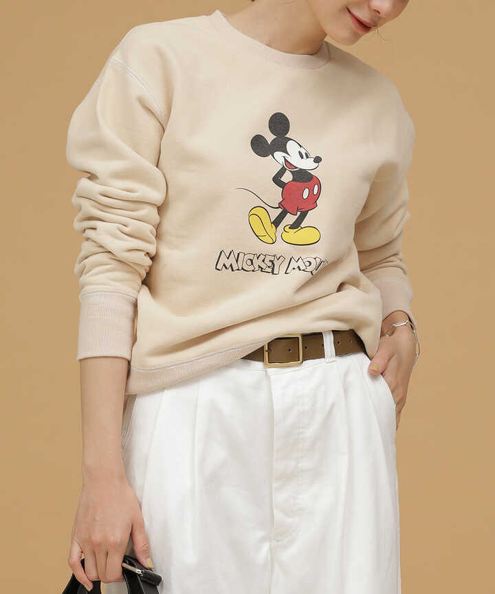 +81BRANCA/Vintage sweat (Mickey Mouse)